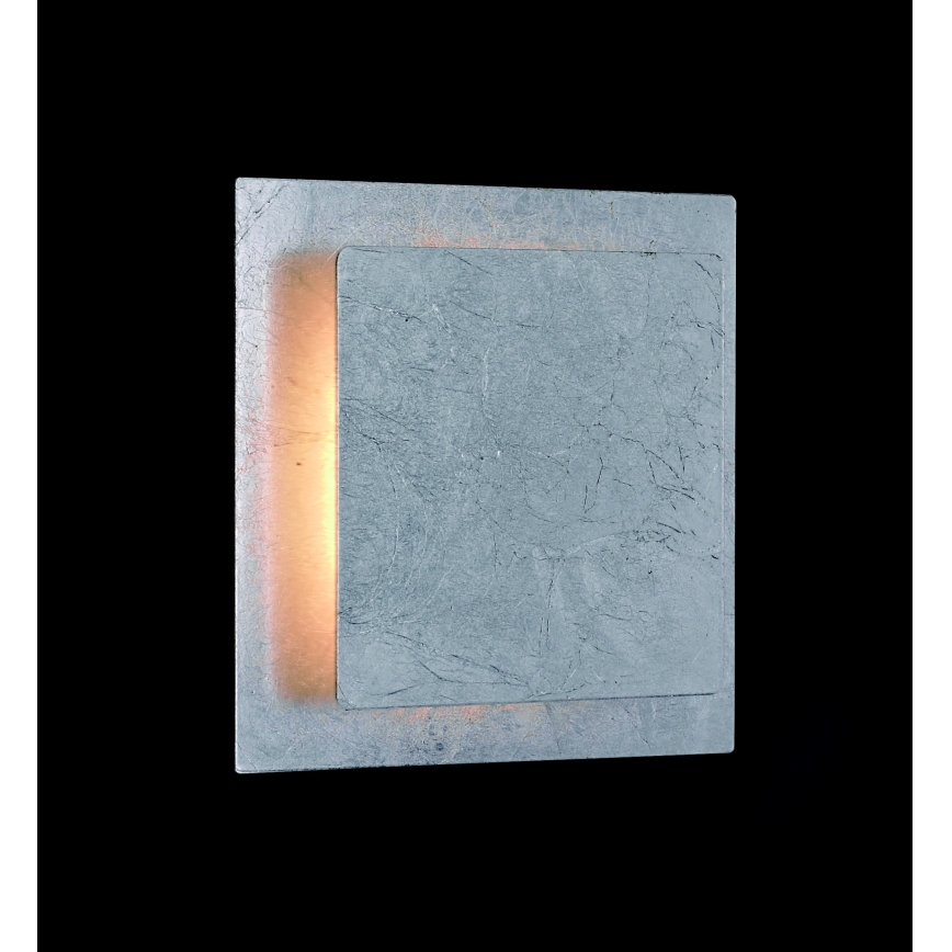 Wofi 4048-103Q - Світлодіодний настінний світильник BAYONNE LED/6,5W/230V срібний
