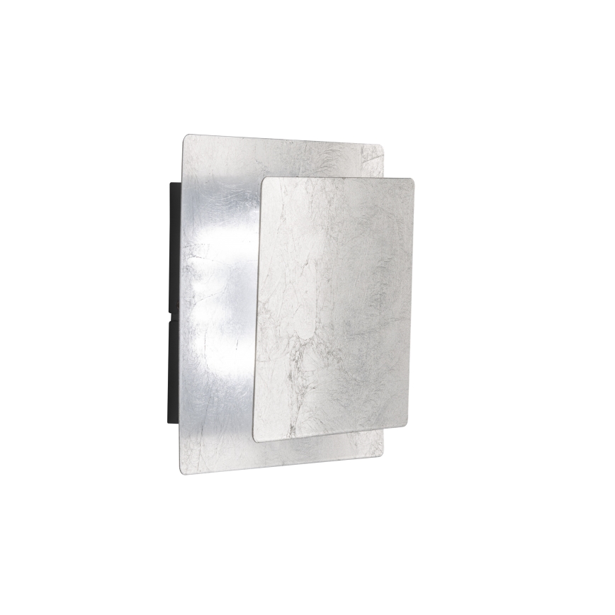 Wofi 4048-103Q - Світлодіодний настінний світильник BAYONNE LED/6,5W/230V срібний