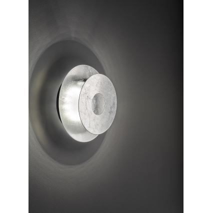 Wofi 4048-203R - Світлодіодний настінний світильник BAYONNE LED/6,5W/230V срібний
