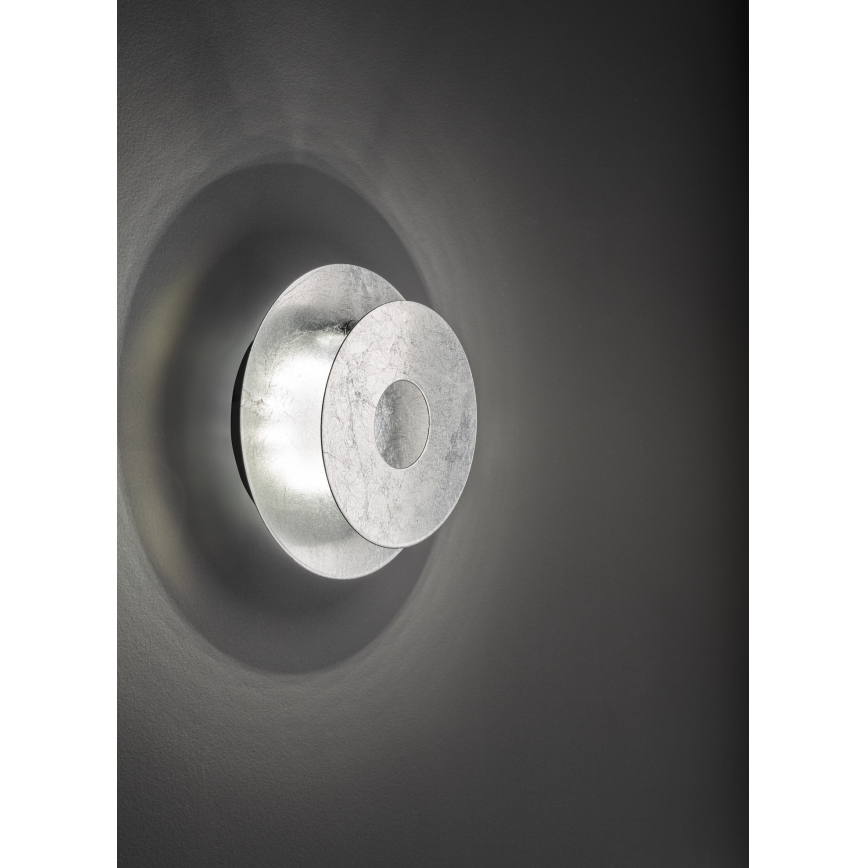 Wofi 4048-203R - Світлодіодний настінний світильник BAYONNE LED/6,5W/230V срібний