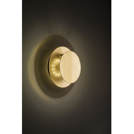 Wofi 4048-301R - Светодиодный настенный светильник BAYONNE LED/6,5W/230V золотистый