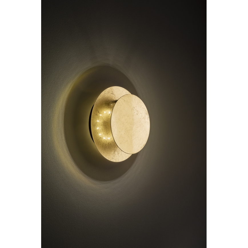 Wofi 4048-301R - Светодиодный настенный светильник BAYONNE LED/6,5W/230V золотистый