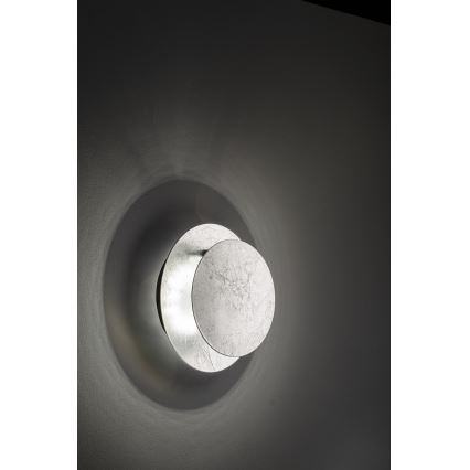 Wofi 4048-303R - Світлодіодний настінний світильник BAYONNE LED/6,5W/230V срібний