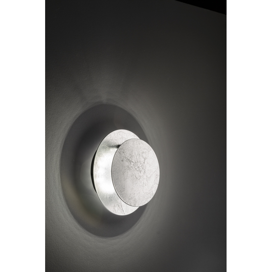 Wofi 4048-303R - Світлодіодний настінний світильник BAYONNE LED/6,5W/230V срібний