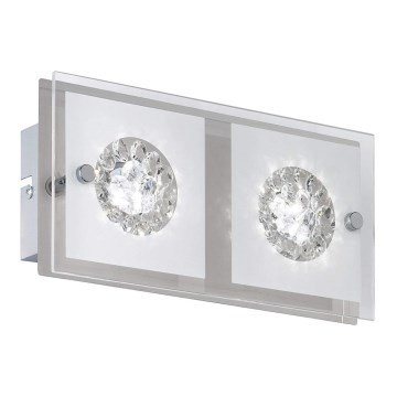 Wofi 4272.02.01.0000 - Настінний LED світильник REIMS 2xLED/4W/230V