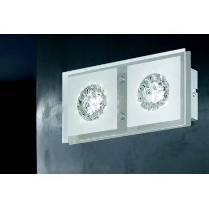Wofi 4272.02.01.0000 - Светодиодный настенный светильник REIMS 2xLED/4W/230V