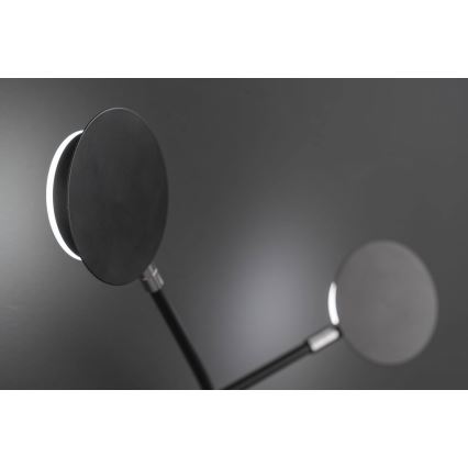 Wofi 446604109000 - Світильник настінний LED BELIZE 4xLED/5W/230V 3000K чорний