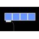 Wofi 4506.04.06.9000 - НАБІР 4x Світлодіодний настінний RGB-світильник з регулюванням яскравості LED/2W/230V + дистанційне керування