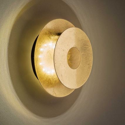 Wofi 451901159000 - Светодиодный настенный светильник AFIR LED/6W/230V золотистый