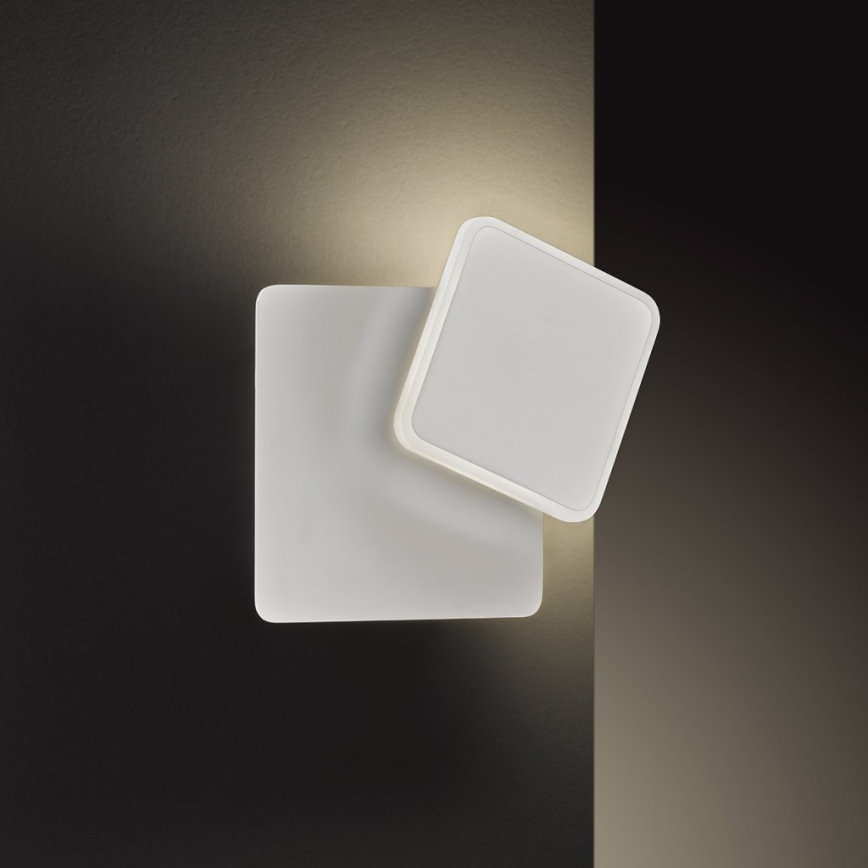 Wofi 4785.01.06.9000 - Світлодіодний настінний світильник SUTTER LED/4,5W/230V білий