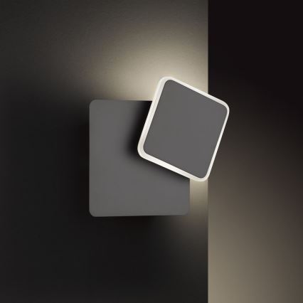 Wofi 4785.01.10.9000 - Світлодіодний настінний світильник SUTTER LED/4,5W/230V 3000K чорний