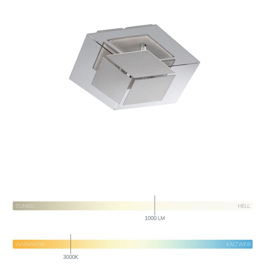 Wofi 4825.01.54.9000 - Світлодіодний настінний світильник HARPER LED/12W/230V 3000K