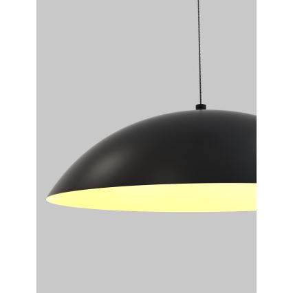 Wofi 6001-104 - Светодиодная подвесная люстра с регулированием яркости ROSCOFF LED/19W/230V черный/золотистый