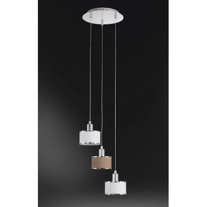 Wofi 619903019000 - Подвесная люстра CIARA 3xE14/28W/230V