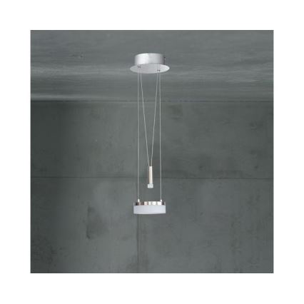 Wofi 6263.02.54.6250 - Светодиодная подвесная люстра с регулированием яркости JETTE LED/10W/230V + LED/1W