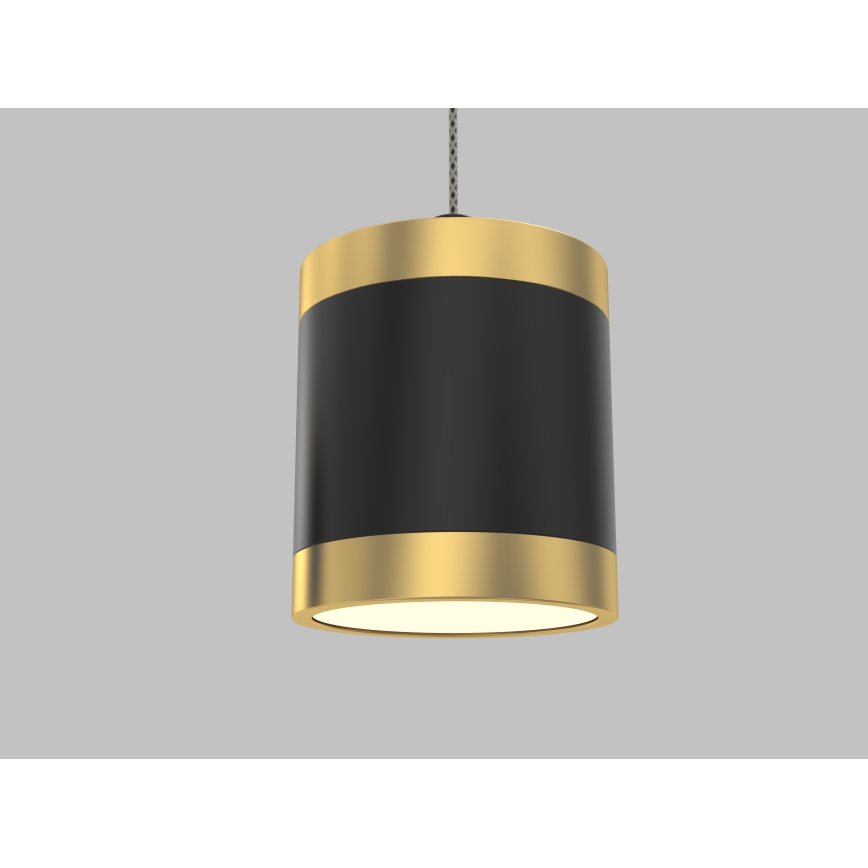 Wofi 7003-404 - LED-люстра з можливістю затемнення на тросі TOULOUSE 4xLED/8,5W/230V чорна/золота