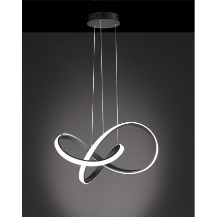 Wofi 70074G - Светодиодная подвесная люстра с регулированием яркости AMBIENTE LED/44W/230V