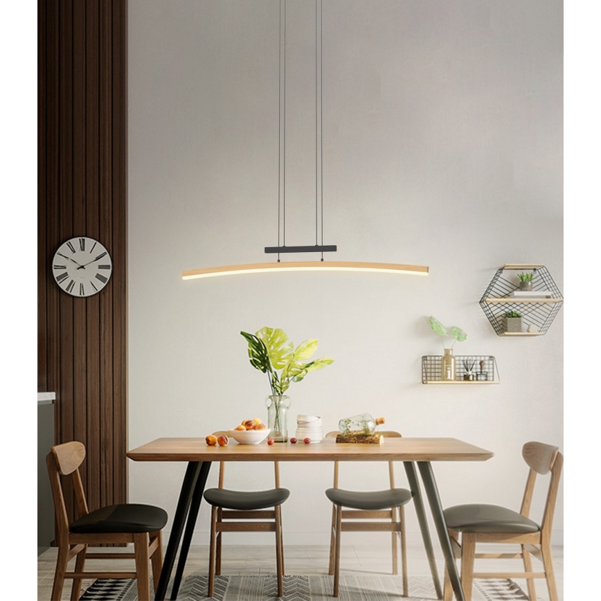 Wofi 7020-106 - Светодиодная подвесная люстра с регулированием яркости BOLOGNA LED/27W/230V