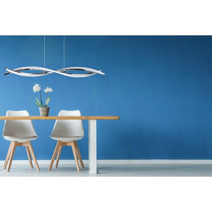 Wofi 7152.02.01.6000 - Светодиодная регулируемая люстра на тросе IDANA 2xLED/13,5W/230V