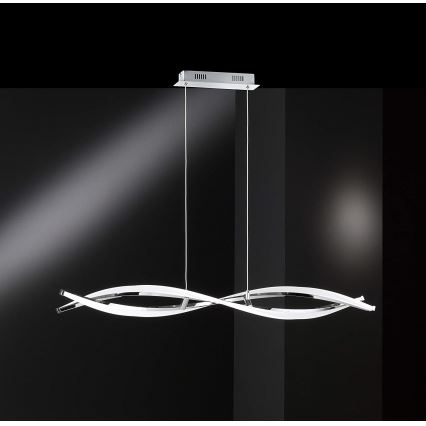 Wofi 7152.02.01.6000 - Светодиодная регулируемая люстра на тросе IDANA 2xLED/13,5W/230V