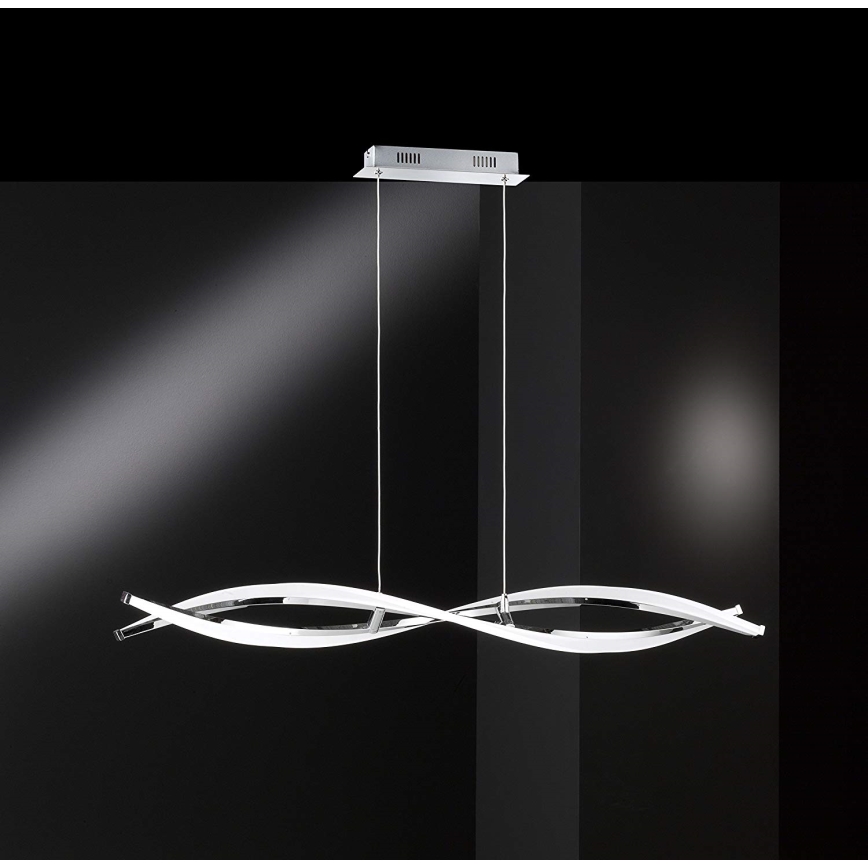Wofi 7152.02.01.6000 - Светодиодная регулируемая люстра на тросе IDANA 2xLED/13,5W/230V
