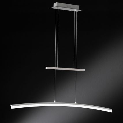 Wofi 7230.01.64.6000 - Светодиодная подвесная люстра с регулированием яркости FERROL LED/28W/230V