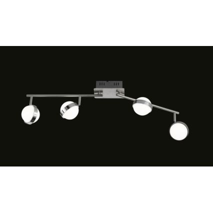 Wofi 7241.04.54.6000 - Точковий LED світильник з регулюванням яскравості MONDE 4xLED/6W/230V