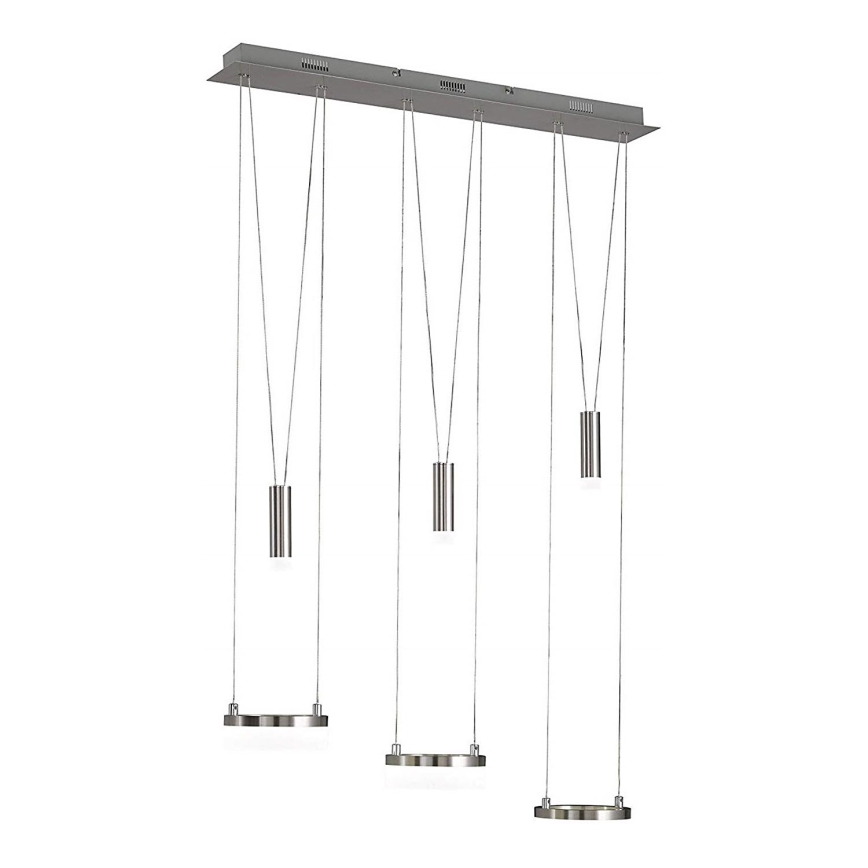 Wofi 7263.06.54.6000 - Світлодіодна регульована люстра на тросі JETTE 3xLED/7,5W/230V + 3xLED/1W