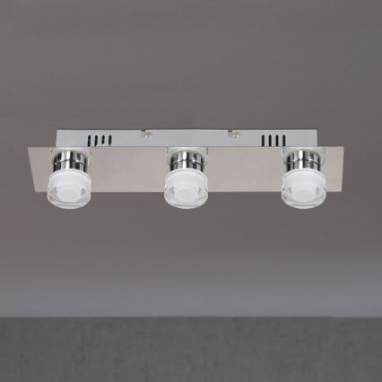Wofi 7848.03.54.0044 -Стельовий LED світильник для ванної LORIENT 3xLED/4W/230V IP23
