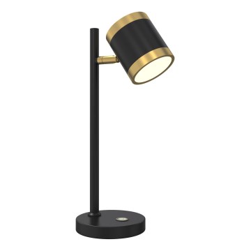 Wofi 8003-104S - Настільна LED лампа з регулюванням яскравості TOULOUSE LED/10W/230V чорний/золотий