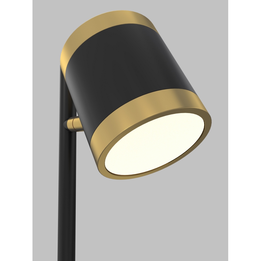 Wofi 8003-104S - Настільна LED лампа з регулюванням яскравості TOULOUSE LED/10W/230V чорний/золотий