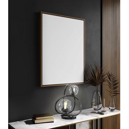 Wofi 8014-205 - Світлодіодна настільна лампа NANCY 2xG9/3,5W/230V чорний/глянцевий хром