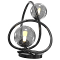 Wofi 8014-205 - Світлодіодна настільна лампа NANCY 2xG9/3,5W/230V чорний хром