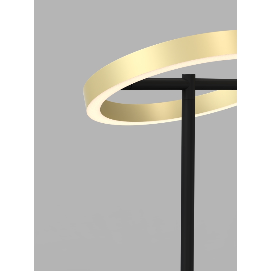 Wofi 8016-104 - LED Сенсорна настільна лампа з регулюванням яскравості BREST LED/10,5W/230V чорний/золотий