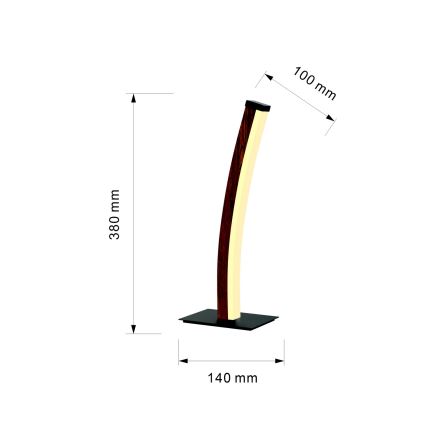 Wofi 8020-106 - LED Дитяча сенсорна настільна лампа BOLOGNA LED/10W/230V