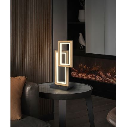 Wofi 8023-206 - Светодиодная сенсорная настольная лампа с регулировкой яркости PESCARA LED/21W/230V