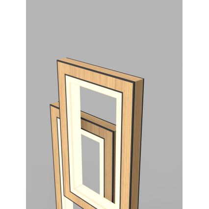 Wofi 8023-206 - Светодиодная сенсорная настольная лампа с регулировкой яркости PESCARA LED/21W/230V