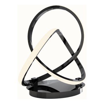 Wofi 8134-105 - Светодиодная сенсорная настольная лампа с регулированием яркости INDIGO LED/10,5W/230V черный/блестящий хром