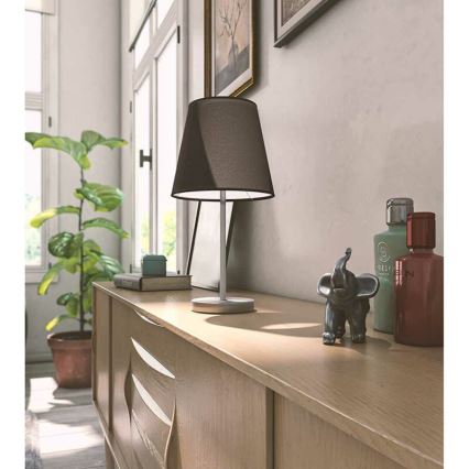 Wofi 8324.01.10.0000 - Настільна лампа CESENA 1xE14/42W/230V чорна