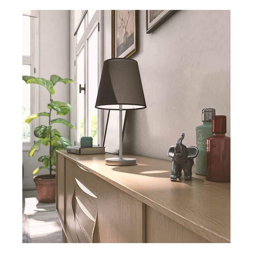 Wofi 8324.01.10.0000 - Настільна лампа CESENA 1xE14/42W/230V чорна