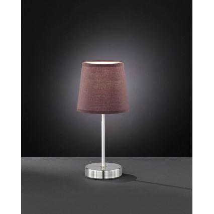 Wofi 8324.01.51.0000 - Настольная лампа CESENA 1xE14/42W/230V коричневая