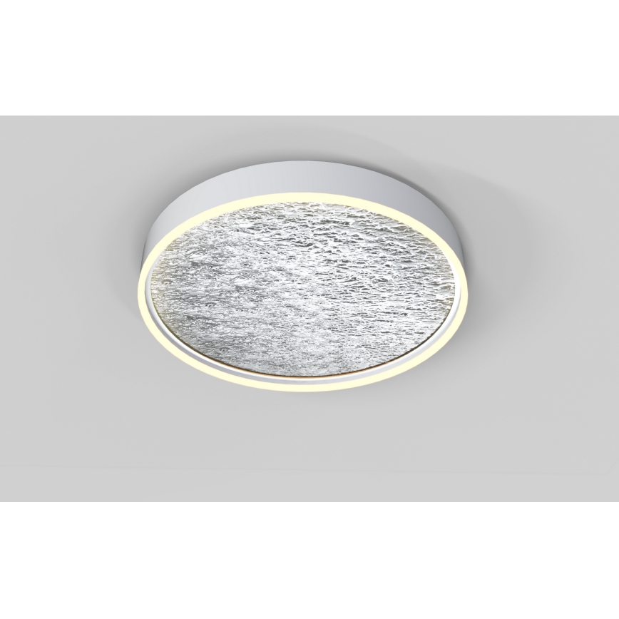 Wofi 9002-103L - Светодиодный потолочный светильник с регулированием яркости BORDEAUX LED/60W/230V серебристый
