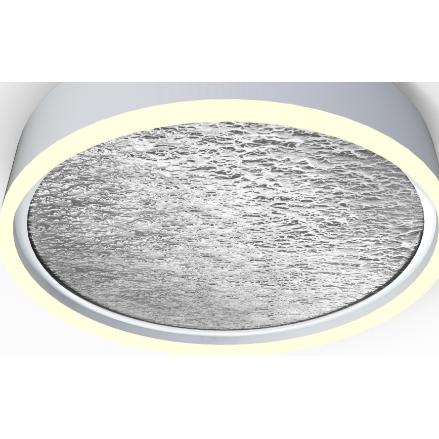 Wofi 9002-103L - Светодиодный потолочный светильник с регулированием яркости BORDEAUX LED/60W/230V серебристый