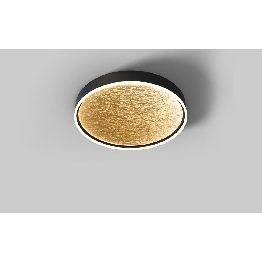 Wofi 9002-104L - Светодиодный потолочный светильник с регулированием яркости BORDEAUX LED/60W/230V черный/золотистый
