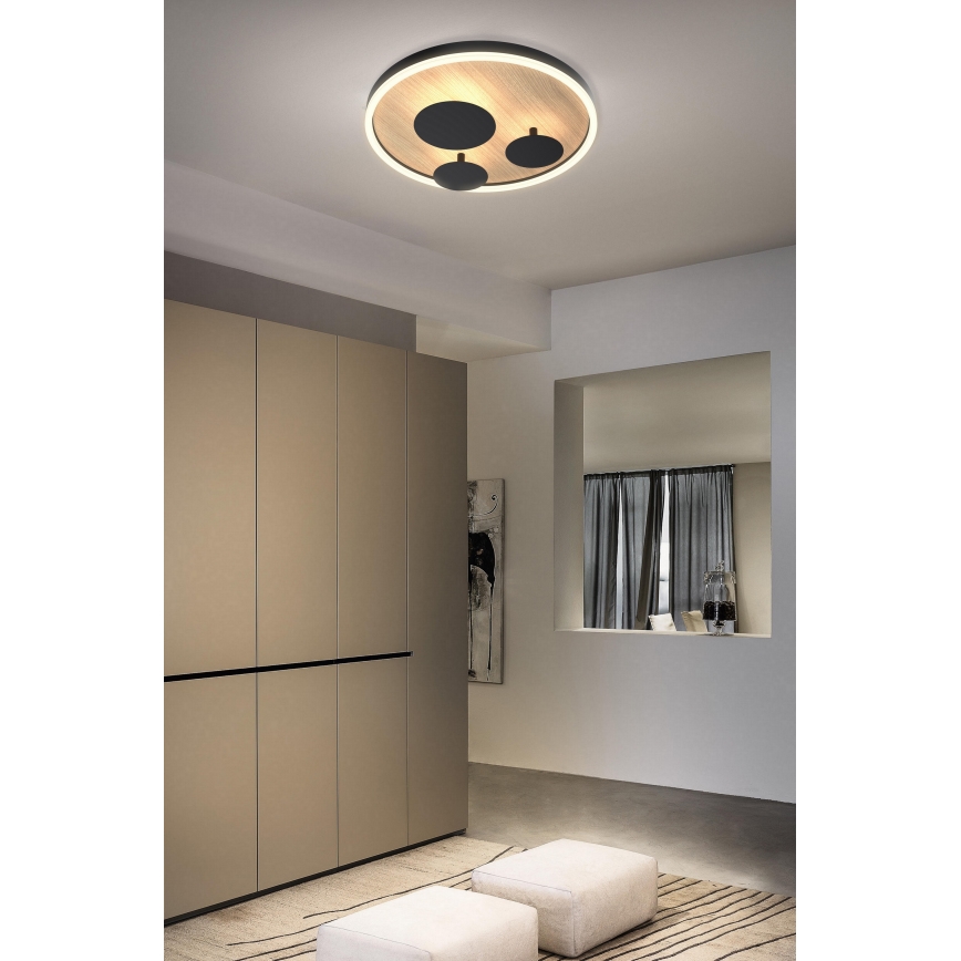 Wofi 9013-306S - Светодиодный потолочный светильник с регулированием яркости REIMS LED/26W/230V