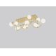 Wofi 9014-1201 - Пристельова LED люстра NANCY 12xG9/3,5W/230V золотий/білий