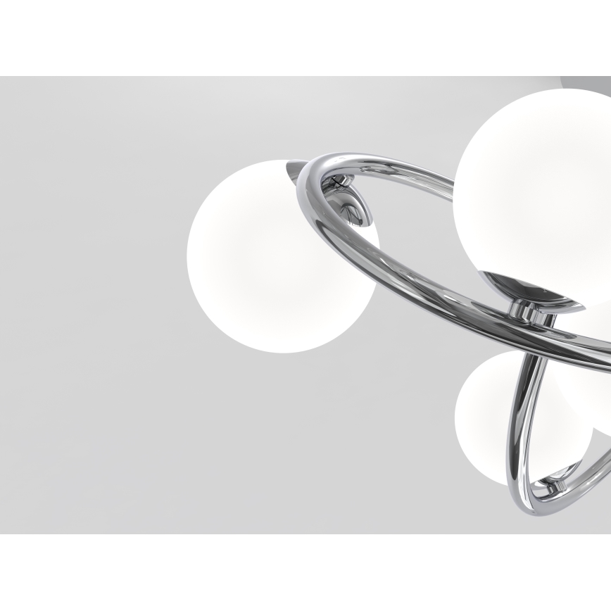 Wofi 9014-807 - Пристельова LED люстра NANCY 8xG9/3,5W/230V глянцевий хром