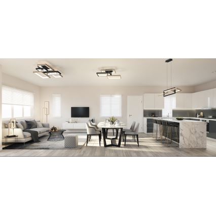 Wofi 9022-306M - Светодиодный потолочный светильник с регулированием яркости MATERA LED/37W/230V
