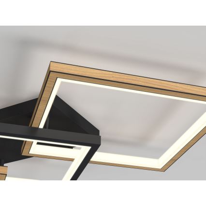 Wofi 9022-306M - Светодиодный потолочный светильник с регулированием яркости MATERA LED/37W/230V