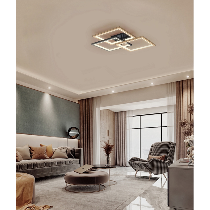 Wofi 9022-306S - Светодиодный потолочный светильник с регулированием яркости MATERA LED/40W/230V